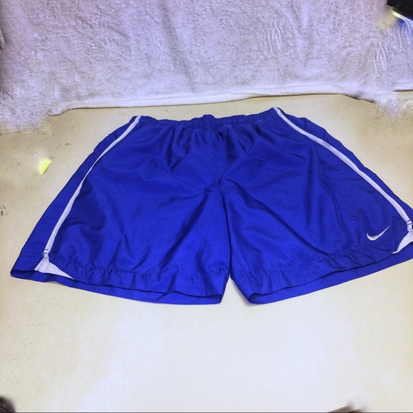 Nike Other - Nike DriFit blue and white athletic shorts size M